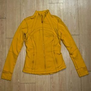 Lululemon Define Jacket Gold sz 8